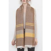 Patterned Stash Shawl Brown - 15520.750.