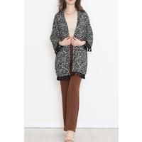 Desenli Kimono Bejsiyah - 2492.555.