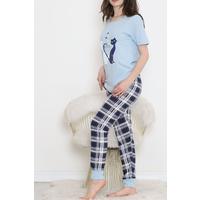 Desenli Pijama Takımı Bebemavi - 15279.1773.