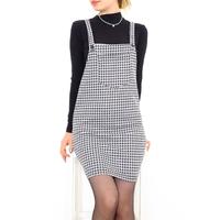 Patterned Salopet Dress Greyblack - 10149.1567.