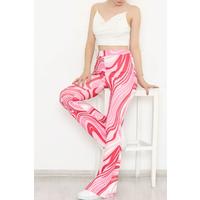 Patterned Leggings Pink - 12129.1179.