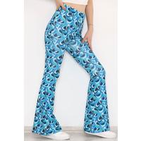 Patterned Leggings Blue - 12129.1179.