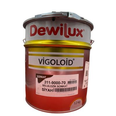 Dewilüx Vigoloid целлюлозды жабын Қара бояу 12 кг