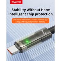 Digital Pro USB-ды Type-c түріне автоматты түрде өшіру. Мөлдір деректер кабелі AC-1