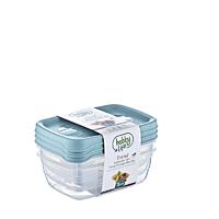 Rectangular Trend Storage Container 3 x 0.3 L-02 1014