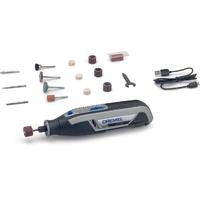 15 аксессуарлары бар Dremel Lite 7760 сымсыз қол моторы