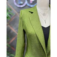 Buttoned Stash Suit Green