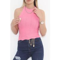 Pink Skirt Wavy Tank Top - 905.1019.