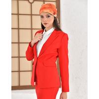 Skirted Atlas Suit Red