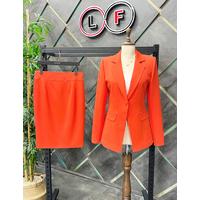 Skirted Atlas Suit Orange