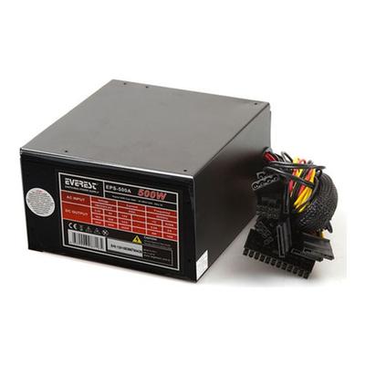 EVEREST EPS-500A 500W Oyuncu PC Destekli 12 Cm Fan Power Supply