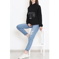 Zippered 3 Thread Sweat Black - 897.1247.