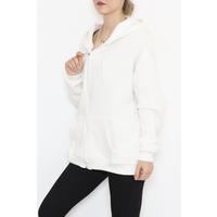 Zippered Sweat White - 338.1247.