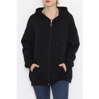 Zipper Sweat Black - 338.1247.