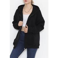 Zipper Sweat Black - 338.1247.