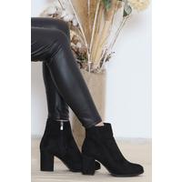 Zippered Boots SuedeBlack - 11999.264.