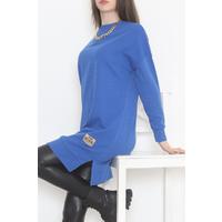 Fitilli Armalı Tunik Saks - 12455.1778.