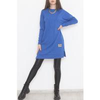 Fitilli Armalı Tunik Saks - 12455.1778.