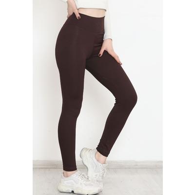 Ribbed Leggings Brown1 - 10751.1098.