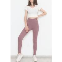 Ribbed Leggings Lilac - 10751.1098.