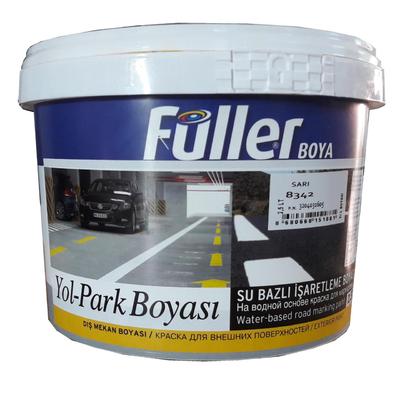 Füller Sarı Yol Çizgi Boyası 2,5 Litre Su Bazlı