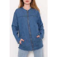 Gabardine Jacket Blue - 1605.1367.