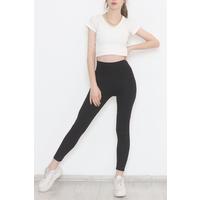 Wide Belt Leggings Black - 16001.1702.