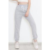 Wide Belt Sweatpants Gray - 330414.1608.