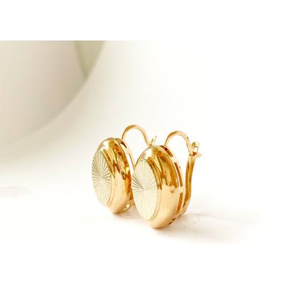 Earrings Global Gold NMDM02SR 2.9 g gold, without inserts