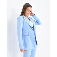 Atlas Suit Baby Blue with Gold Button Accessories