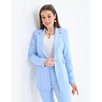 Atlas Suit Baby Blue with Gold Button Accessories