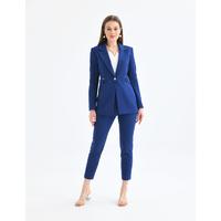 Atlas Suit Navy Blue with Gold Button Accessories