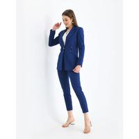 Atlas Suit Navy Blue with Gold Button Accessories