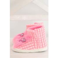 Eyed Children's Slippers Pink - 12159.264.