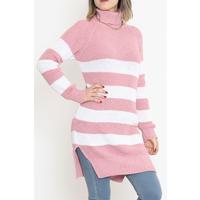 Thin Striped Thessaloniki Sweater Pink - 15156.1319.