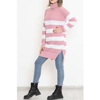 Thin Striped Thessaloniki Sweater Pink - 15156.1319.