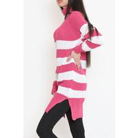 Pinstripe Thessaloniki Sweater Fuchsia - 15156.1319.