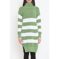 Thin Striped Thessaloniki Sweater Grassgreen - 15156.1319.