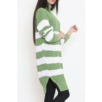 Thin Striped Thessaloniki Sweater Grassgreen - 15156.1319.