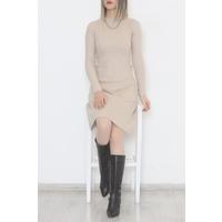 Interlock Flared Dress Beige - 15064.1567.