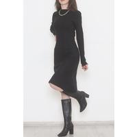 Interlock Flared Dress Black - 15064.1567.