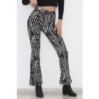 İspanyol Paça Pantolon Zebra - 9703.1355.