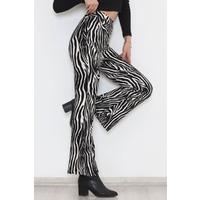 İspanyol Paça Pantolon Zebra - 9703.1355.