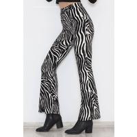 İspanyol Paça Pantolon Zebra - 9703.1355.