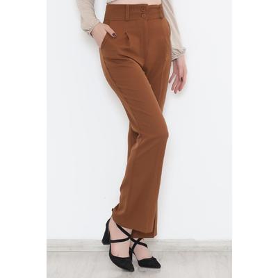 Flare Leg Trousers Brown - 20743.683.
