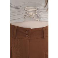 Flare Leg Trousers Brown - 20743.683.