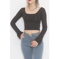 Spanish Sleeve Diving Blouse Black - 6812.1254.