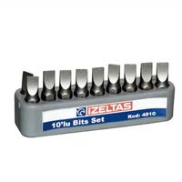 İzeltaş Düz Bits Set 0,6X4,5 25 mm Set