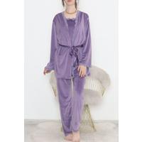 Velvet Set of 3 Suit Lilac - 667.1287.