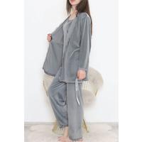 Velvet Set of 3 Suit Gray - 667.1287.